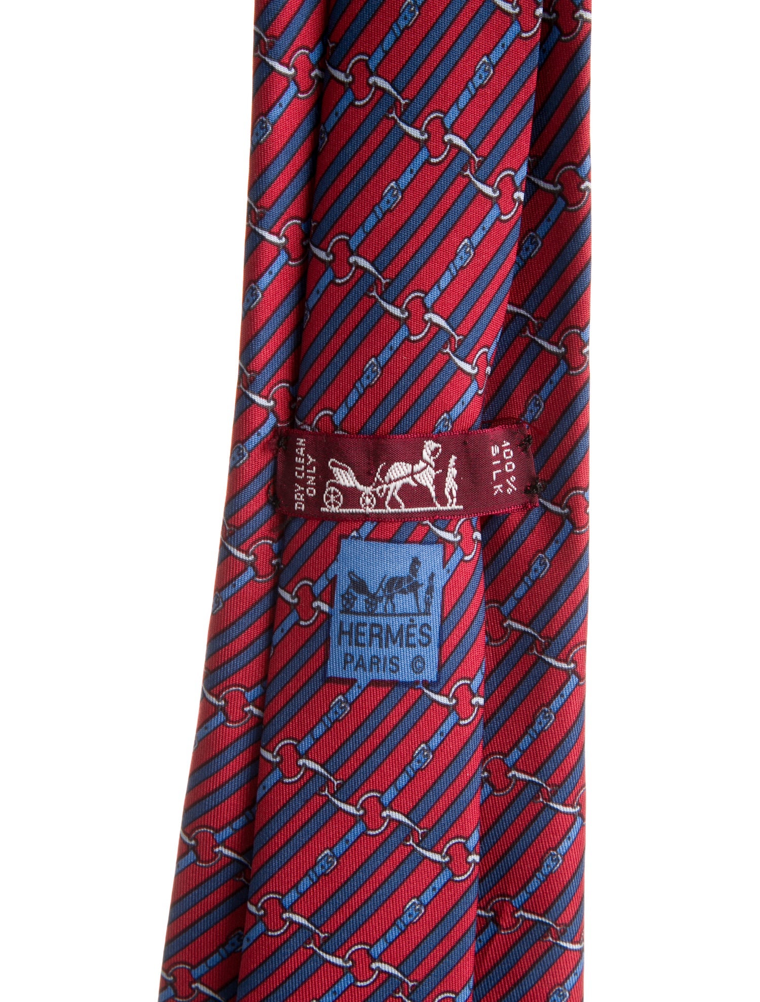 Hermès Silk Pattern Tie