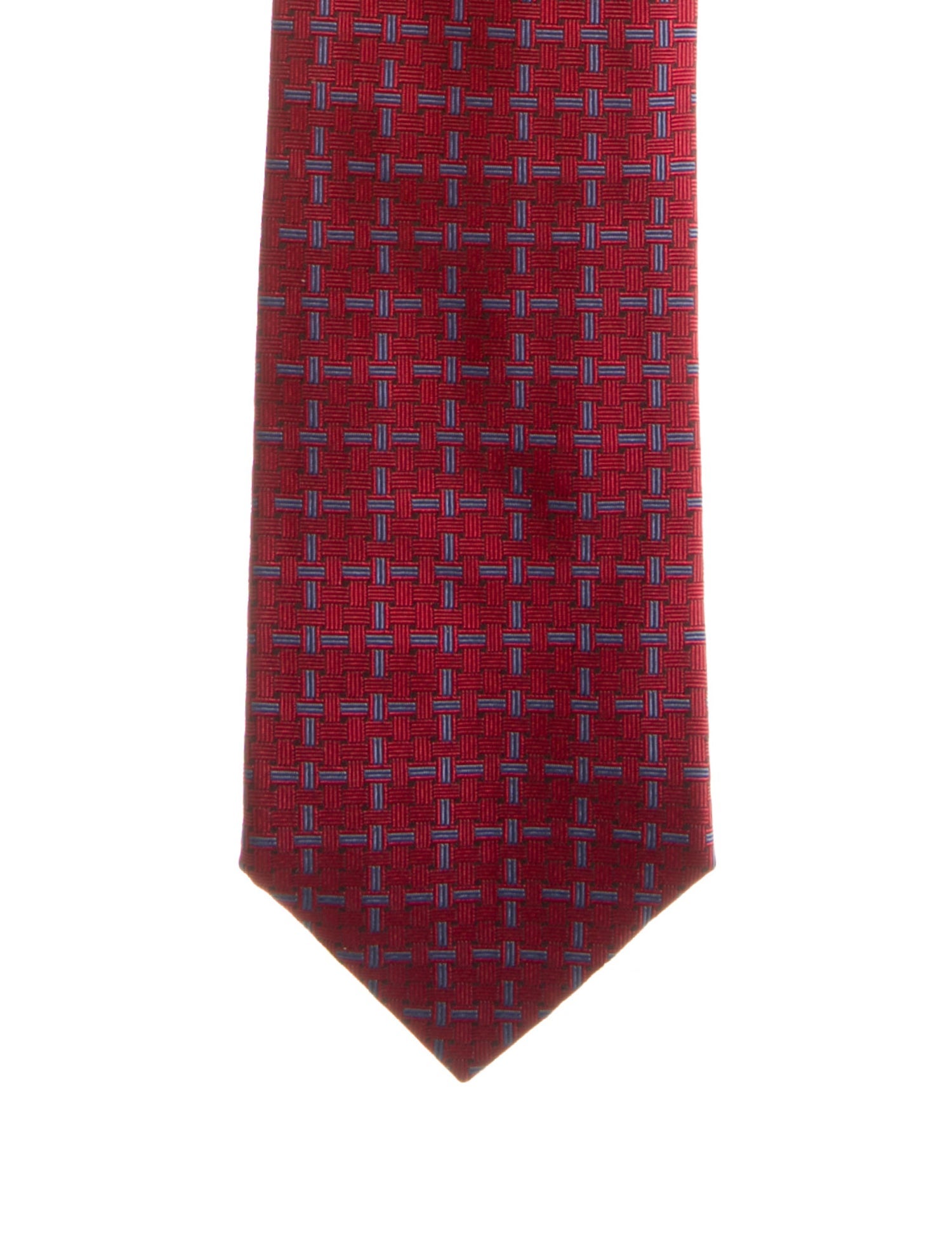 Hermès Silk Pattern Tie