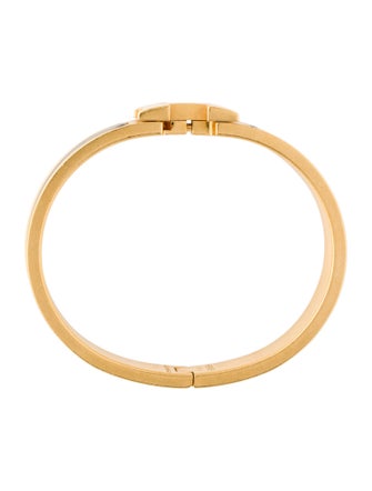 Hermès ClIc H Enamel Cuff Bracelet