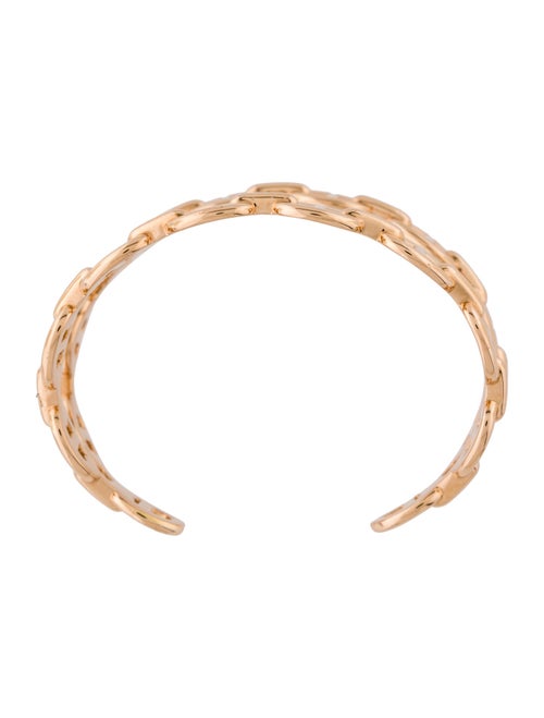 Hermès 18K Chaine d'Ancre Enchainee Double Bracelet