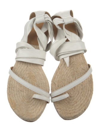 Hermès Leather Espadrilles