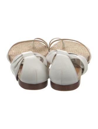 Hermès Leather Espadrilles