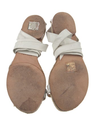 Hermès Leather Espadrilles