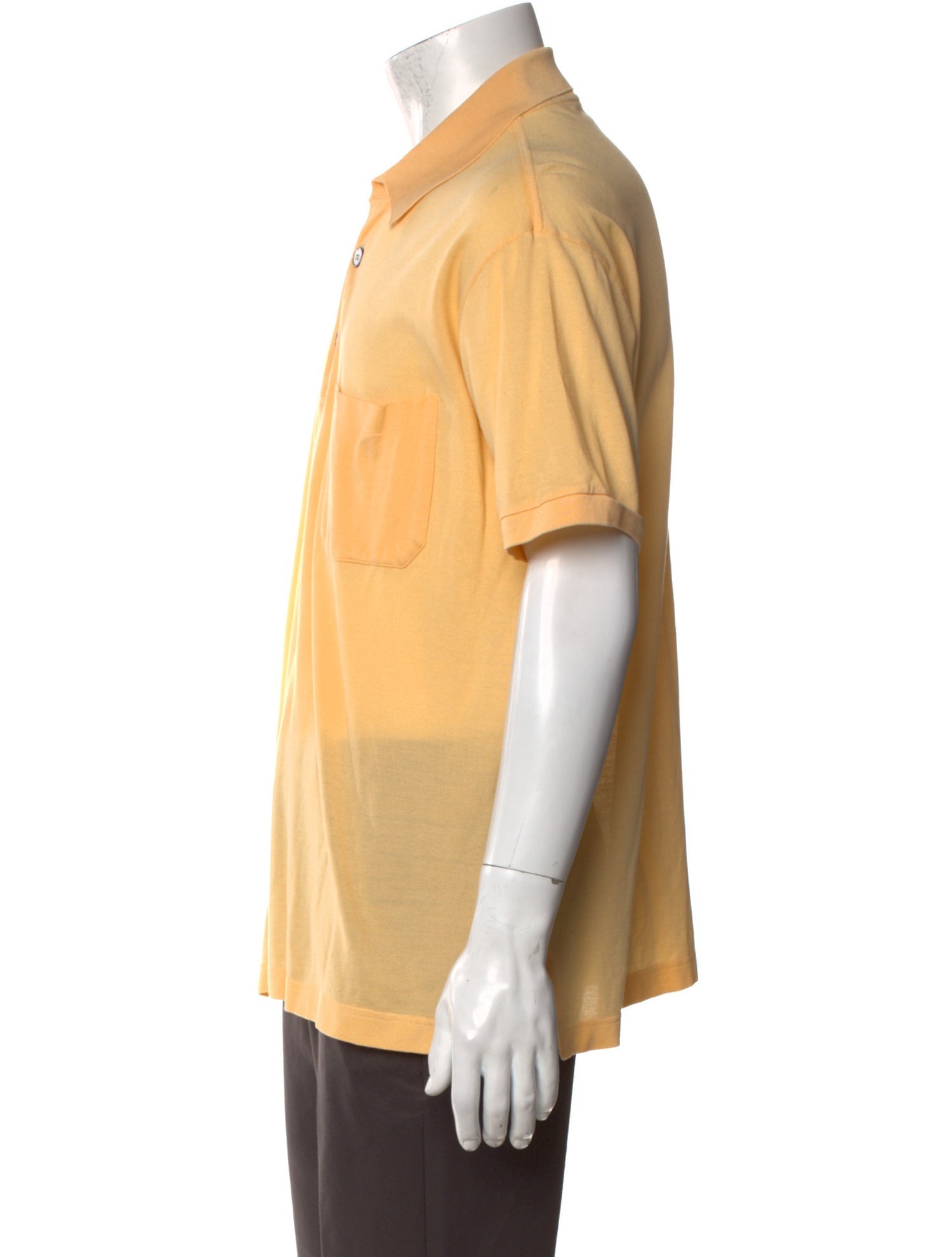 Hermès Collar Short Sleeve Polo Shirt