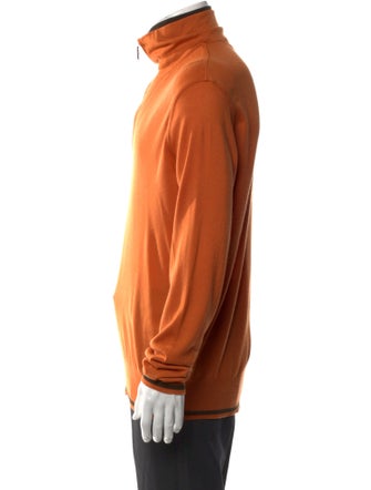 Hermès Cashmere Turtleneck Polo Sweater