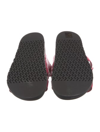 Hermès 'Chypre' Crocodile Slides