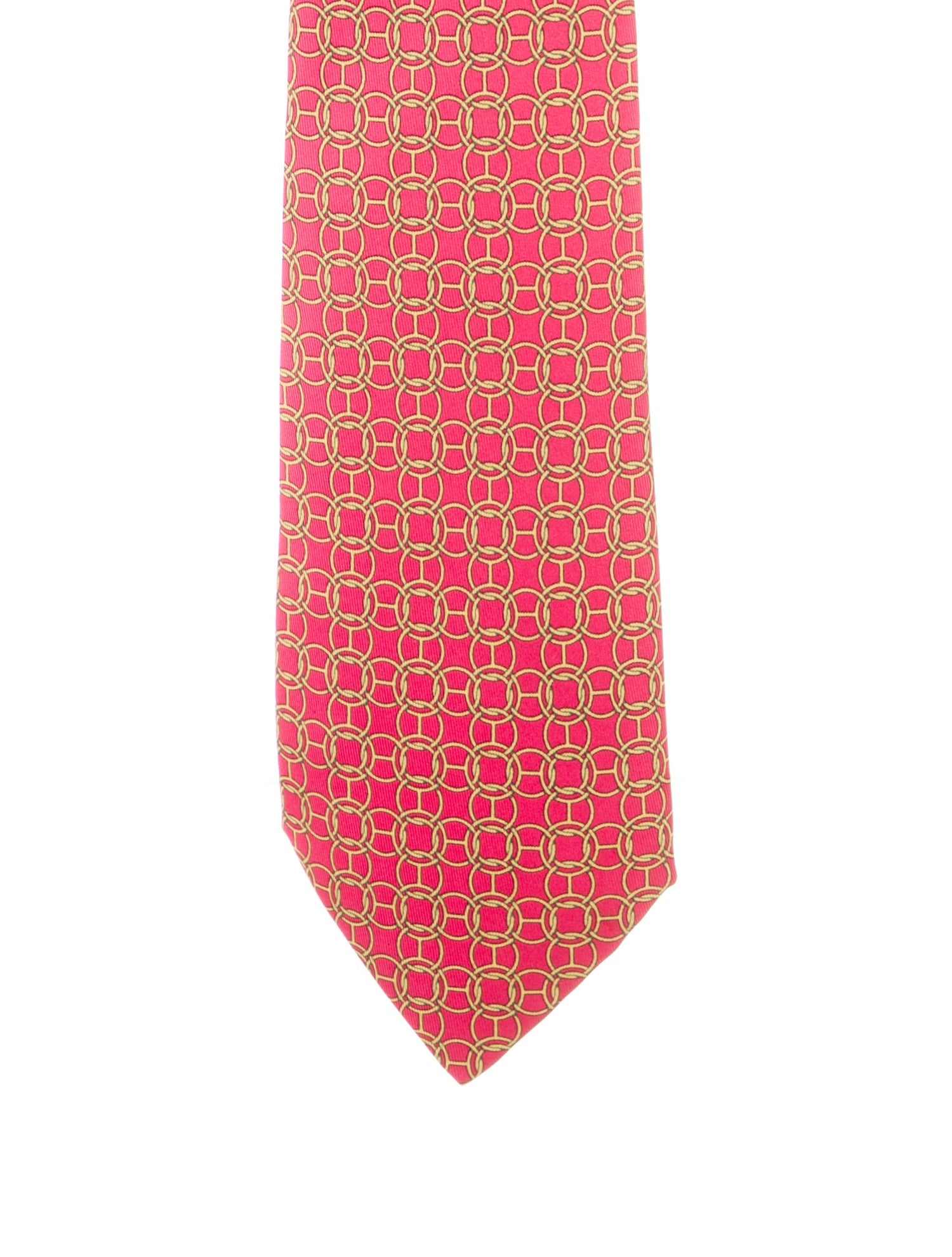 Hermès Silk Patterned Tie
