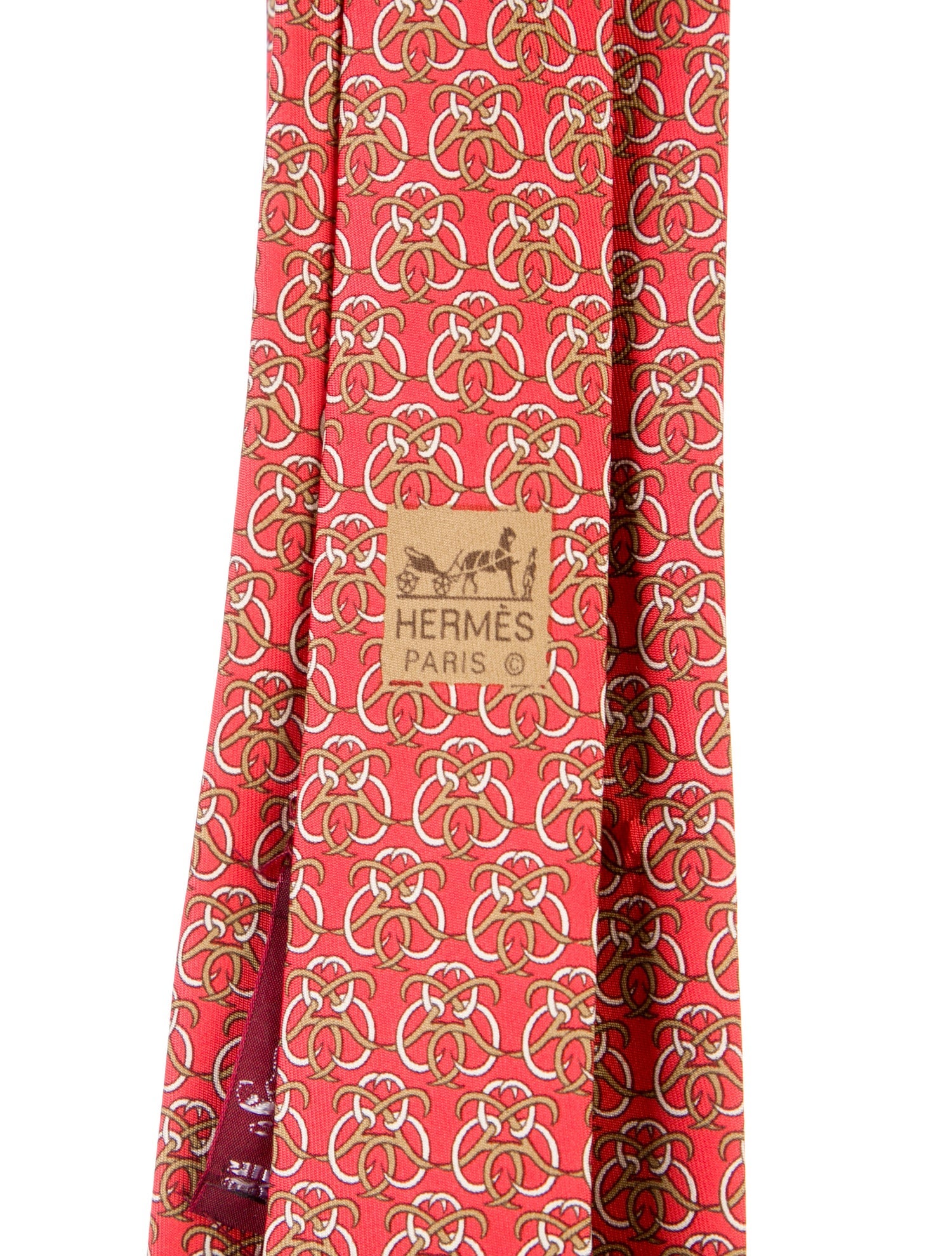 Hermès Silk Pattern Tie