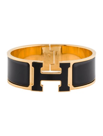 Hermès Clic Clac H Enamel at Turnlock Bracelet