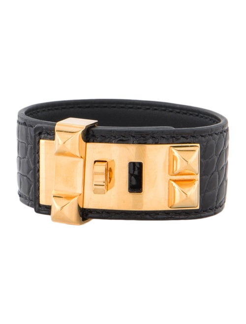 Hermès Alligator Collier de Chien 24 Wrap Bracelet