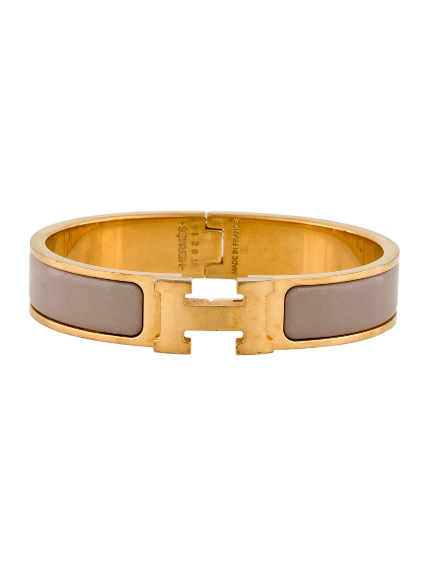 Hermès Clic H Bangle Bracelet