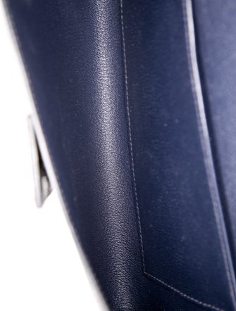 Hermès Shiny Alligator Medor 23 Clutch