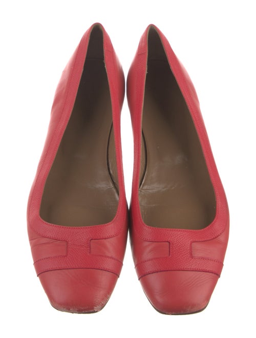 Hermès Nice Leather Ballet Flats
