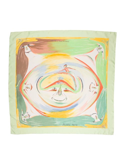 Hermès Smiles in the Third Millenary Silk Scarf