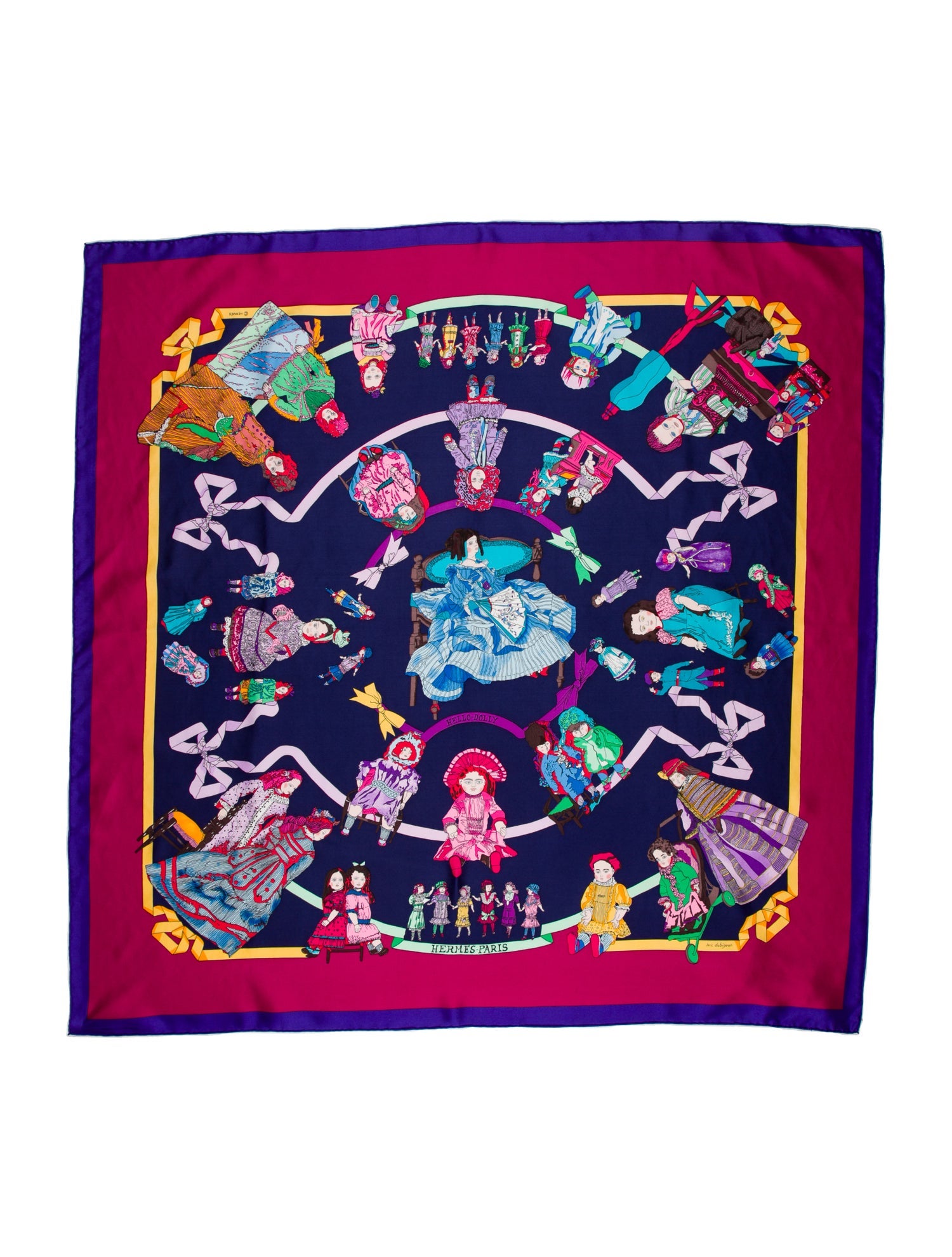Hermès Hello Dolly Silk Scarf