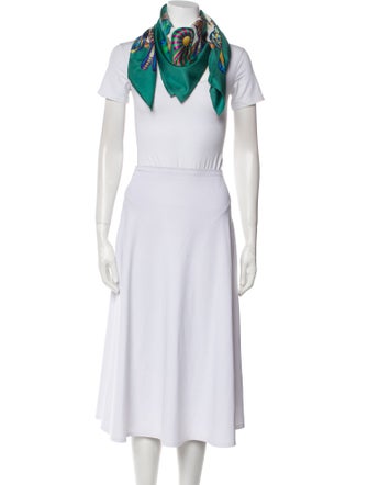 Hermès Les Rubans du Cheval Silk Scarf