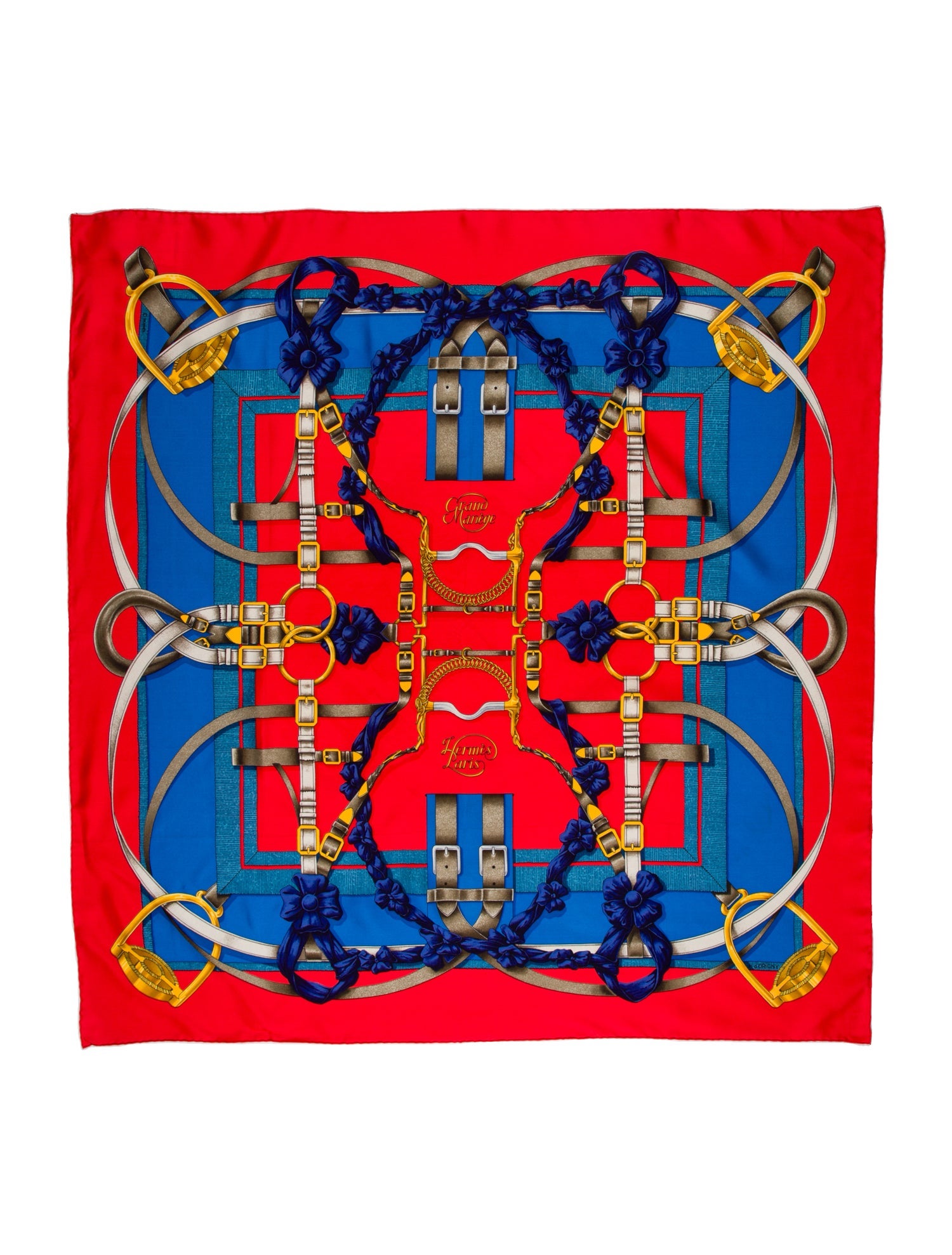 Hermès Grand Manège Silk Scarf