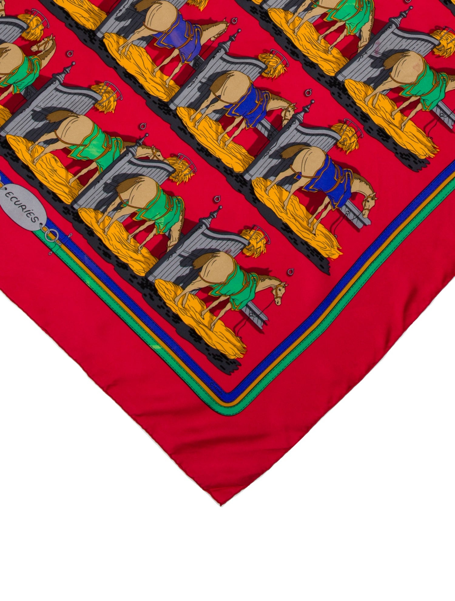 Hermès Ecuries Silk Scarf