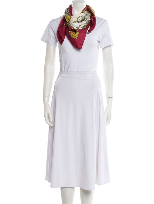 Hermès La Promenade De Longchamps Silk Scarf