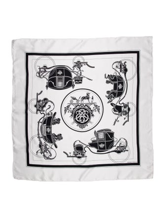 Hermès Ex-Libris Silk Scarf