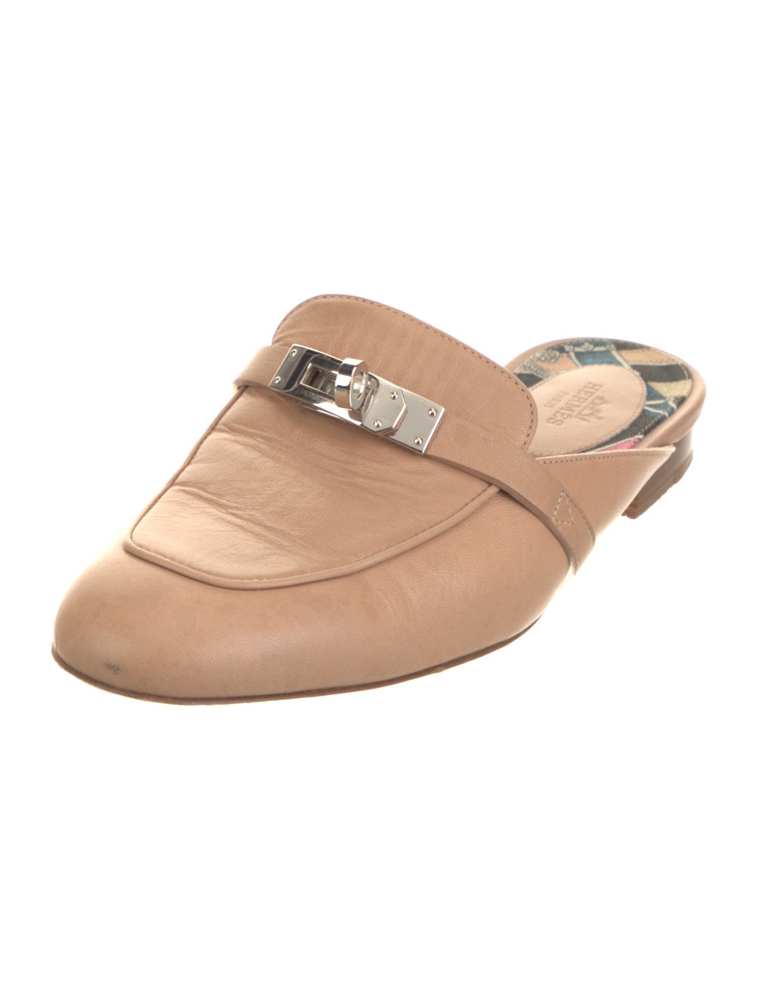 Hermès Oz Leather Mules