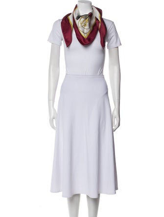 Hermès Les Voitures a Transformation Silk Scarf