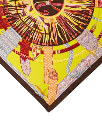 Hermès Ceintures et Liens Silk Scarf