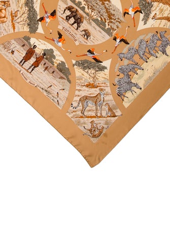 Hermès Tanzanie Silk Scarf