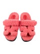 Hermès Chypre Shearling Slides