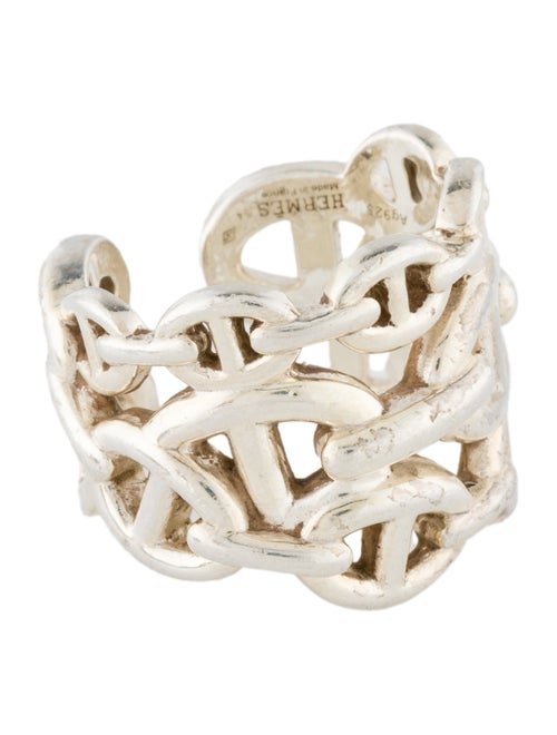 Hermès Chaîne d'Ancre Enchaînée Ring, Large Model