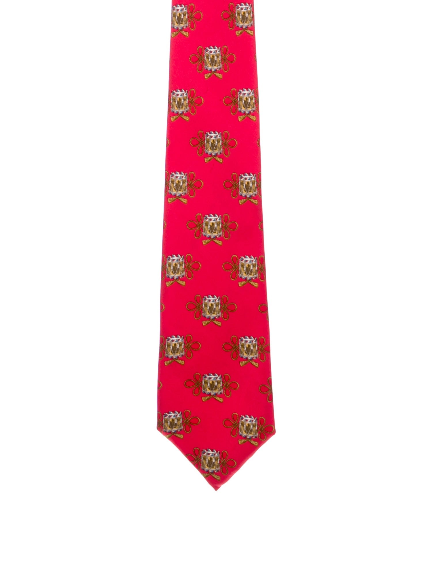 Hermès Silk Patterned Tie