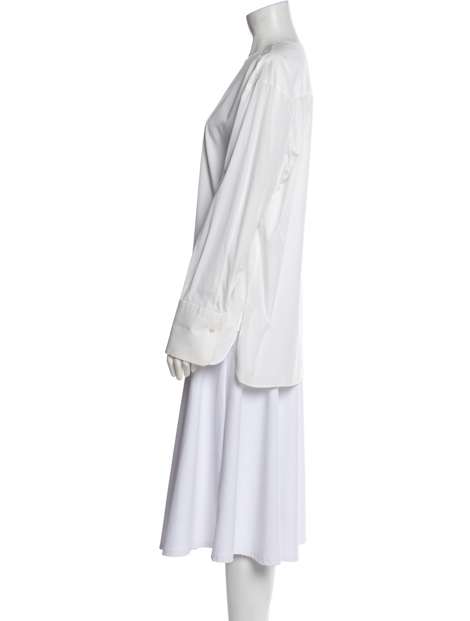 Hermès V-Neck Long Sleeve Tunic