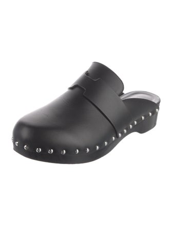 Hermès Calya Leather Mules