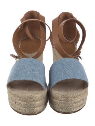 Hermès Tipoli Denim Espadrilles