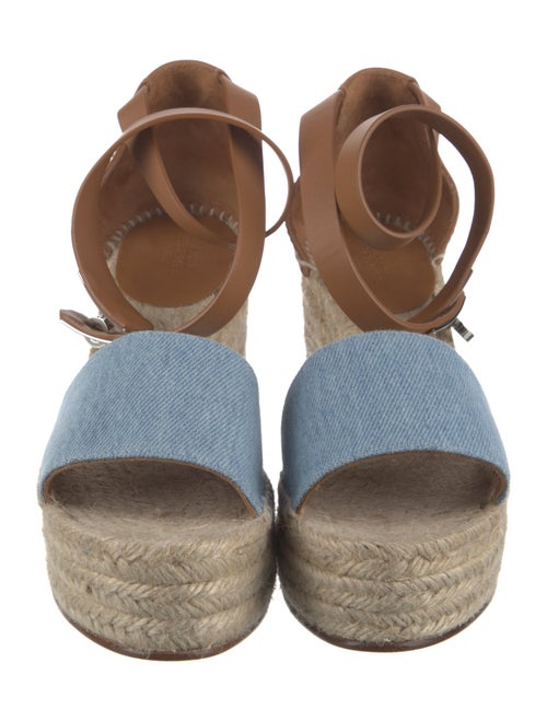 Hermès Tipoli Denim Espadrilles