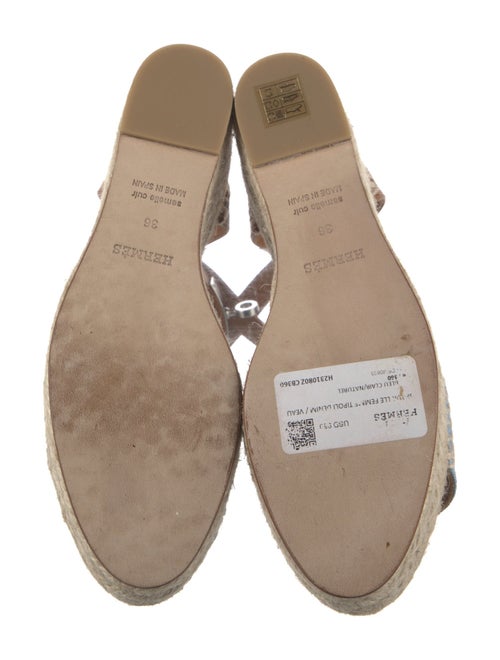 Hermès Tipoli Denim Espadrilles