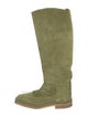 Hermès Suede Riding Boots