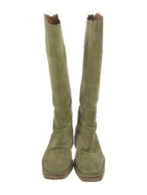 Hermès Suede Riding Boots