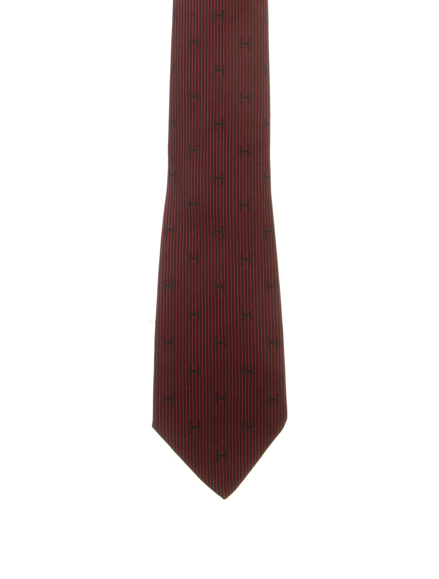 Hermès Silk Patterned Tie