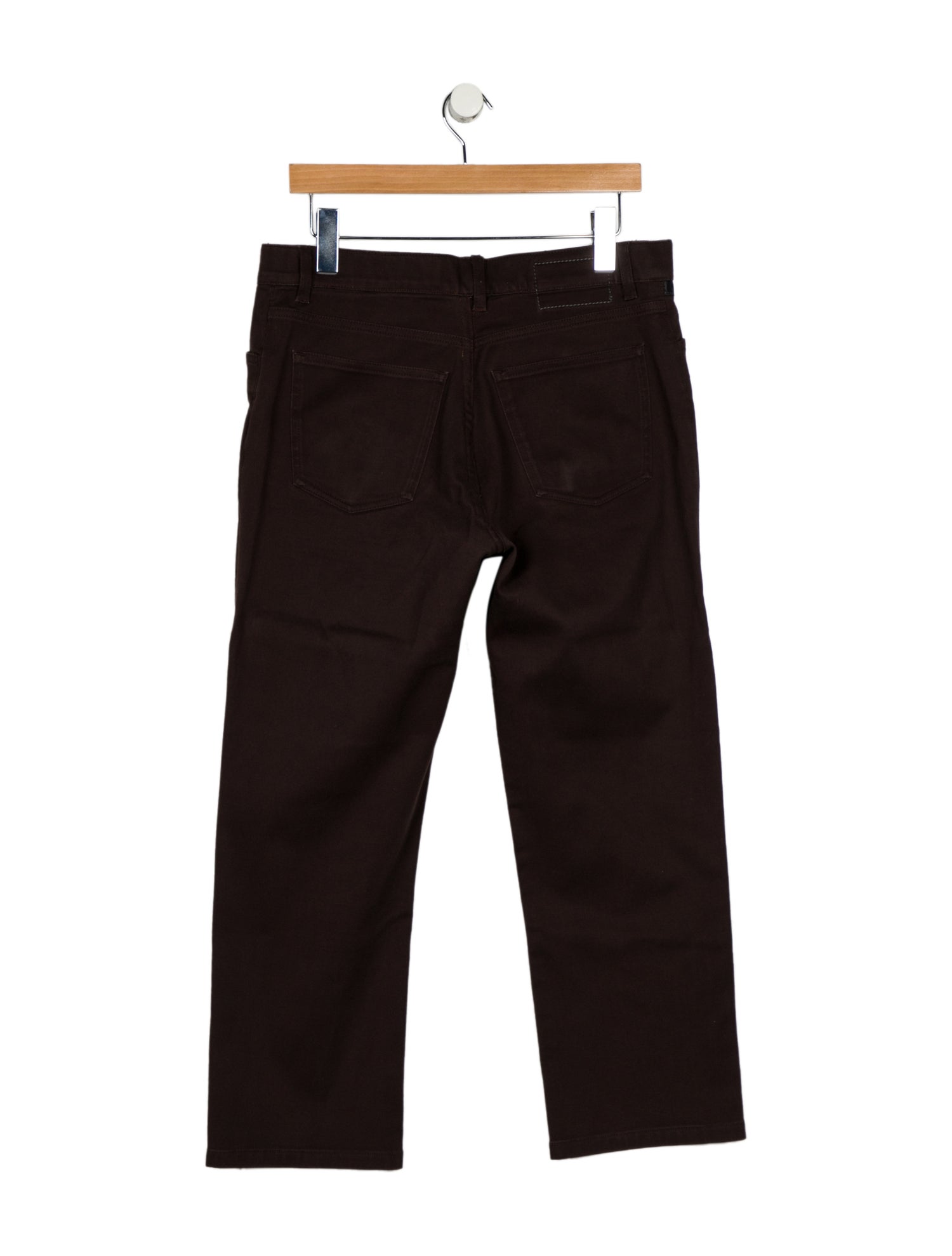 Hermès Mid-Rise Straight Leg Jeans