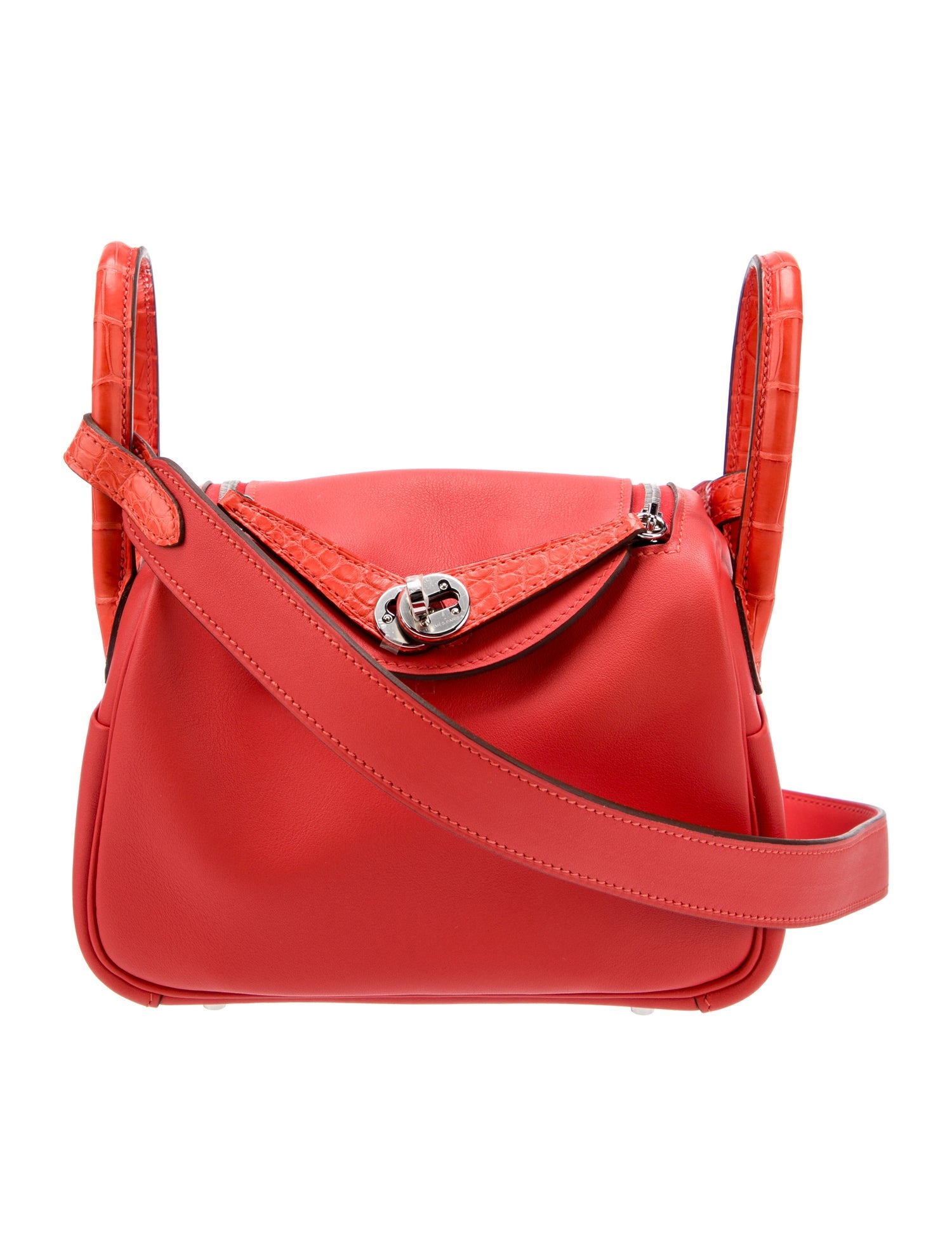 Hermès 2023 Swift & Alligator Mini Lindy Touch 20