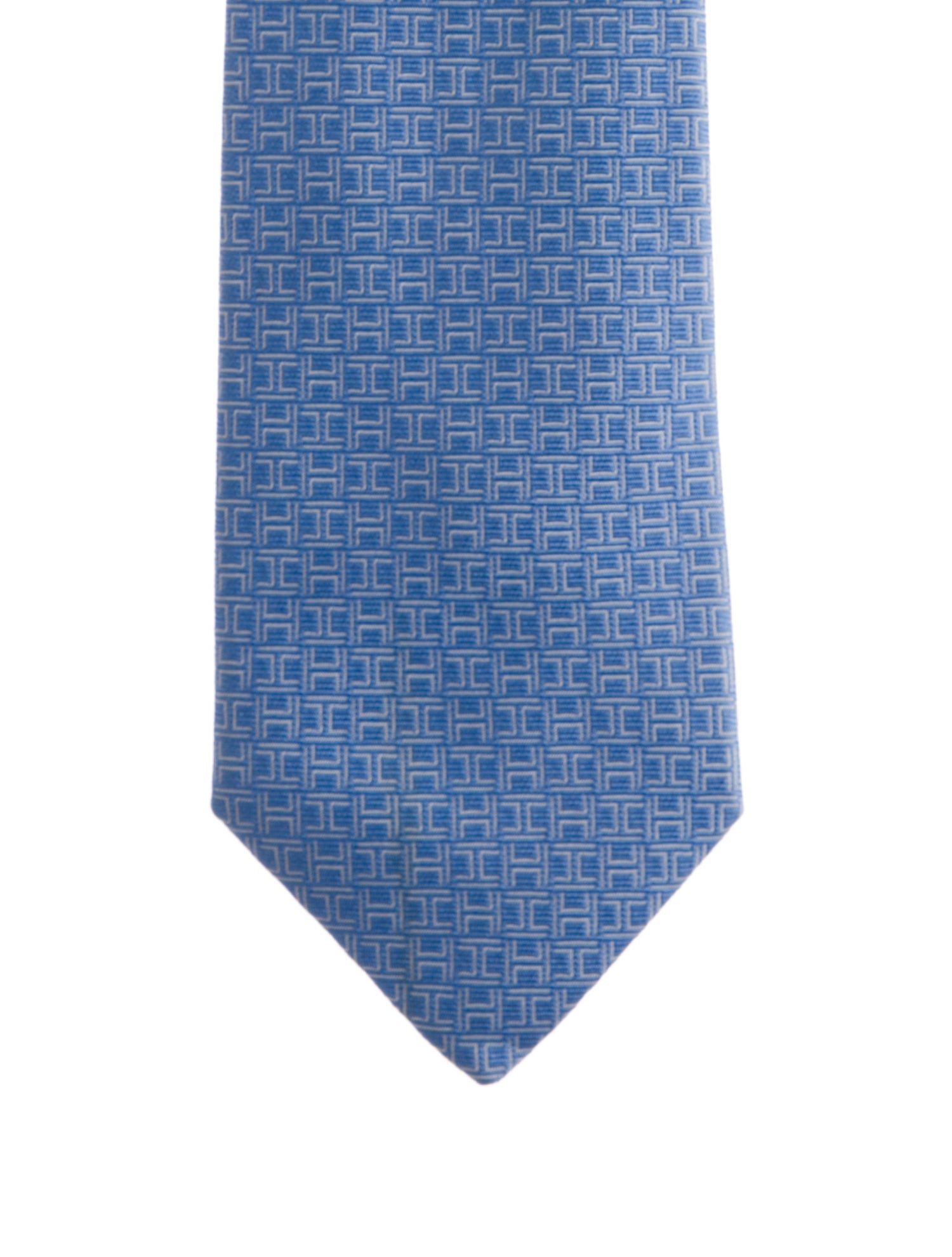 Hermès Silk Pattern Tie