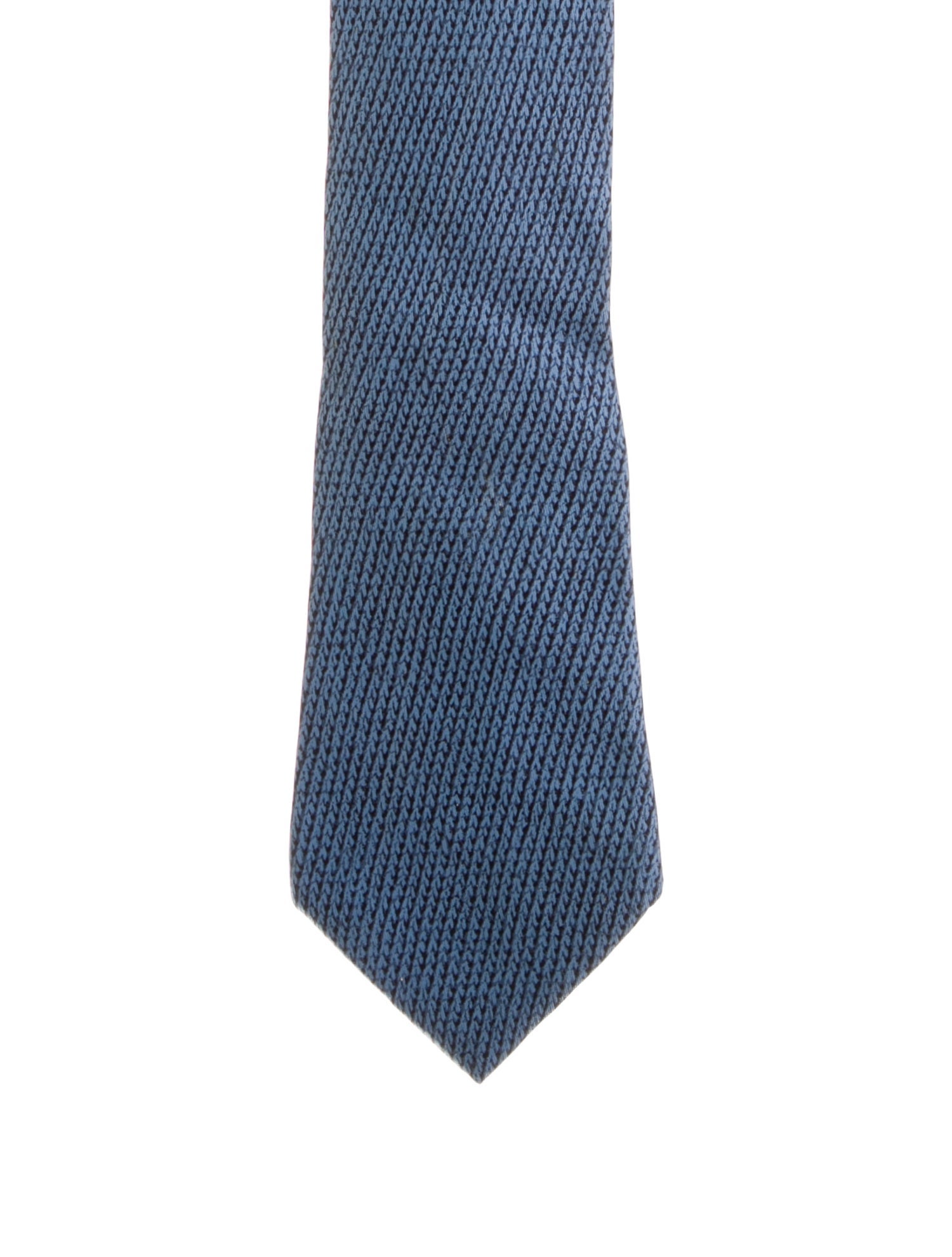 Hermès pattern silk tie