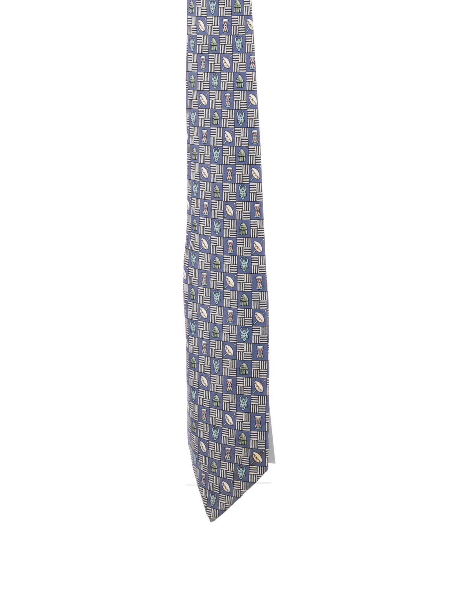 Hermès Hermès Silk Patterned Tie