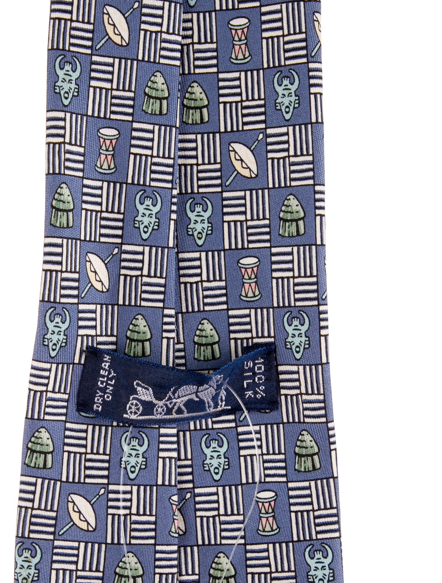 Hermès Hermès Silk Patterned Tie