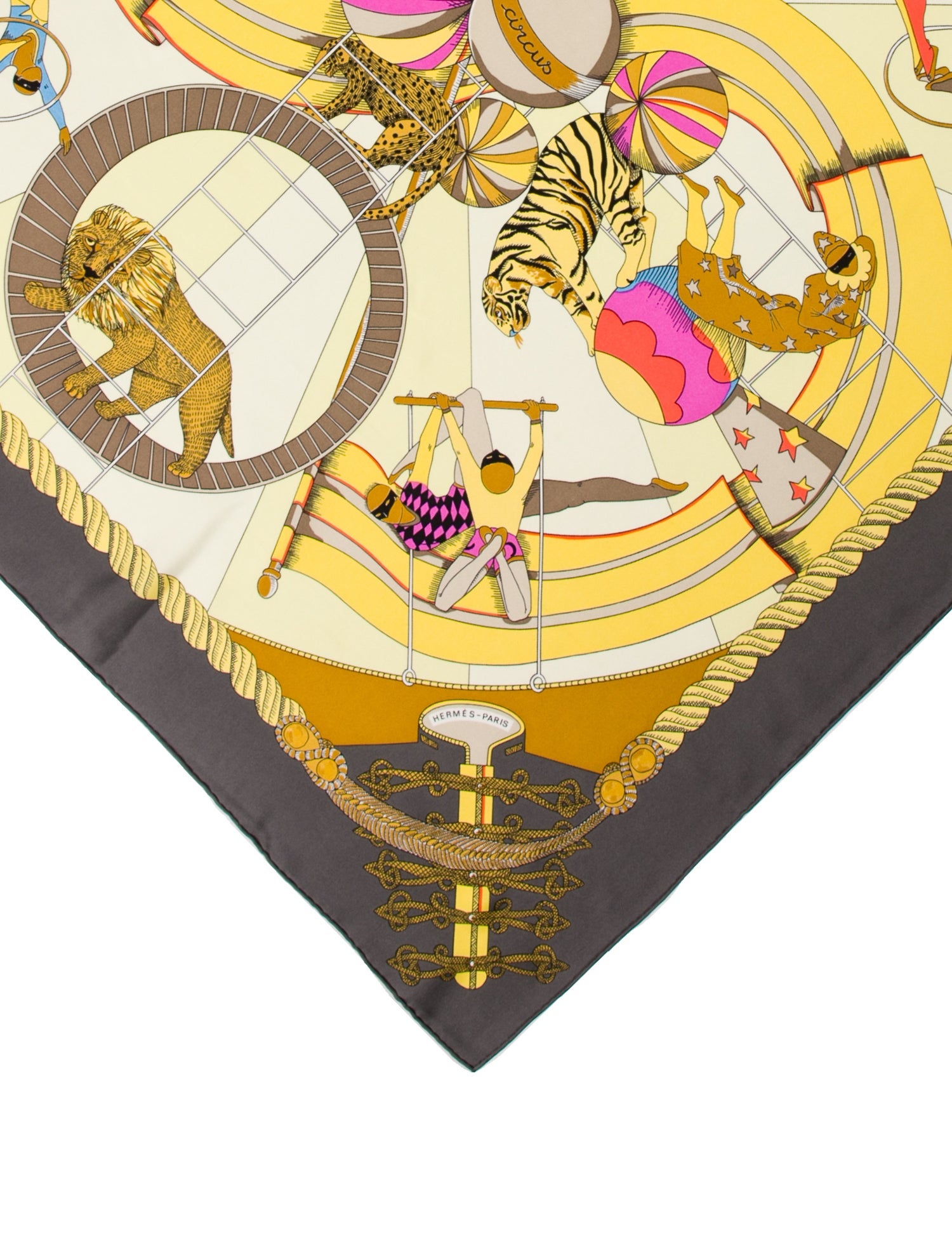 Hermès Circus Silk Scarf