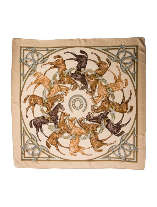 Hermès La Ronde des Jockeys Silk Scarf