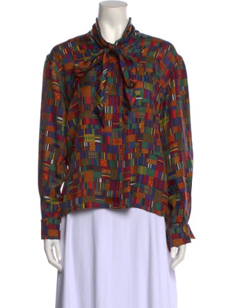 Hermès Vintage 1980's Blouse