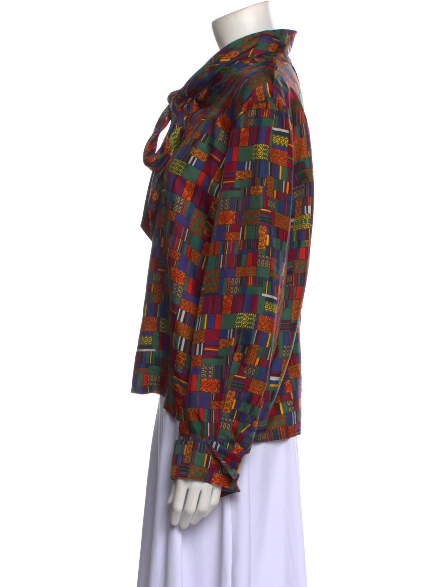 Hermès Vintage 1980's Blouse