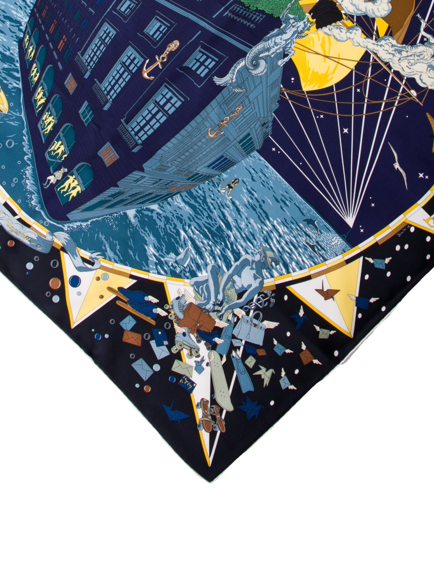 Hermès Flagship Silk Scarf